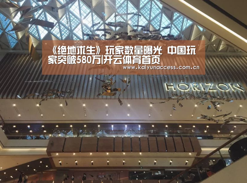 《绝地求生》玩家数量曝光 中国玩家突破580万|开云体育首页(图2) KAIYUN入口